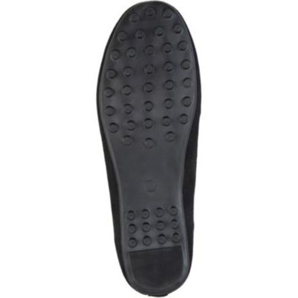JOURNEE COLLECTION Womens Black Halsey Round Toe Slip On Loafers Shoes 8 W - Picture 4 of 4